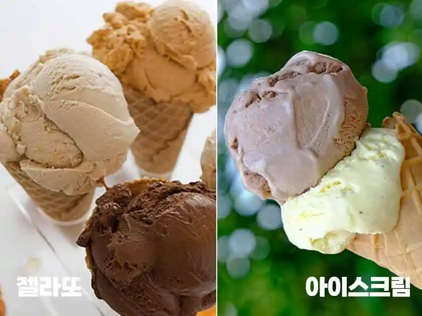 젤라또 vs 아이스크림 뭐가달라? 헷갈리는 차이 구분법